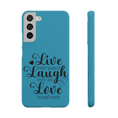 Phone Case Live Laugh Love Design