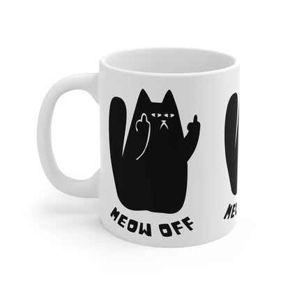 Mug 11oz Meow Off Design