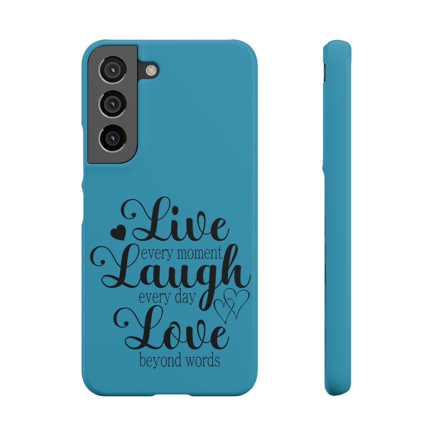 Phone Case Live Laugh Love Design