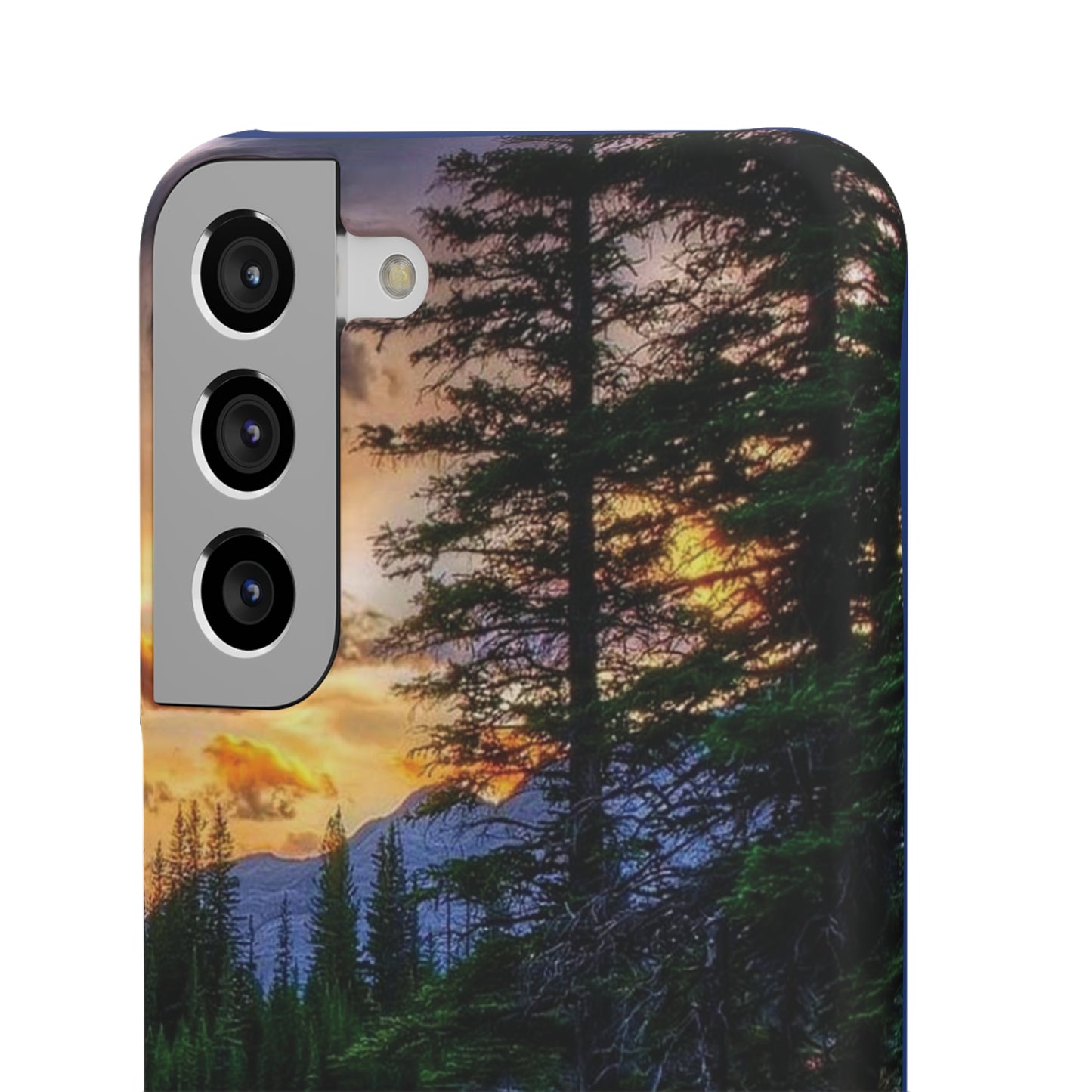 Tough Phone Case Vision of Nature Design, Forest Snap Phone Case, Outdoor Adventure Phone Cover, Nature Lover Gift.