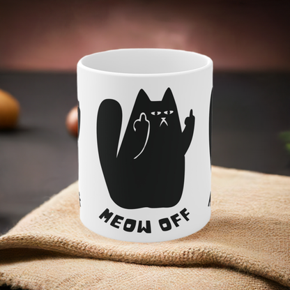 Mug 11oz Meow Off Design